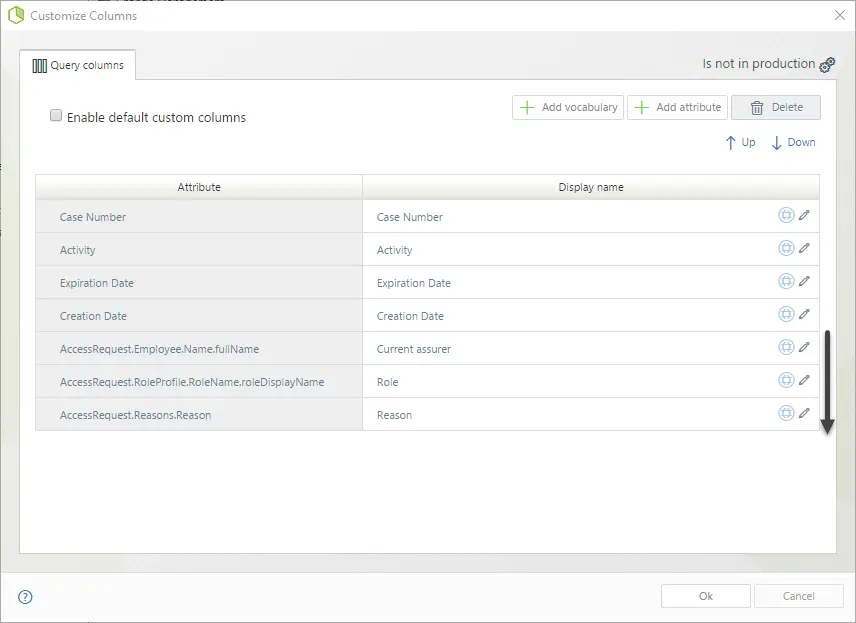 CustomizeColumnsSort