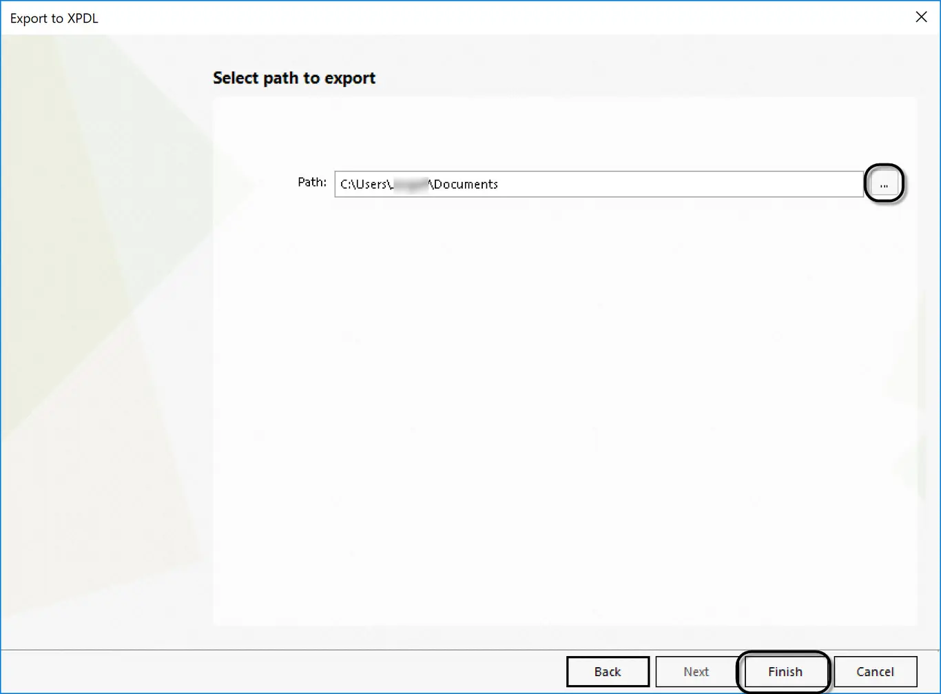 ExporttoXPDL5